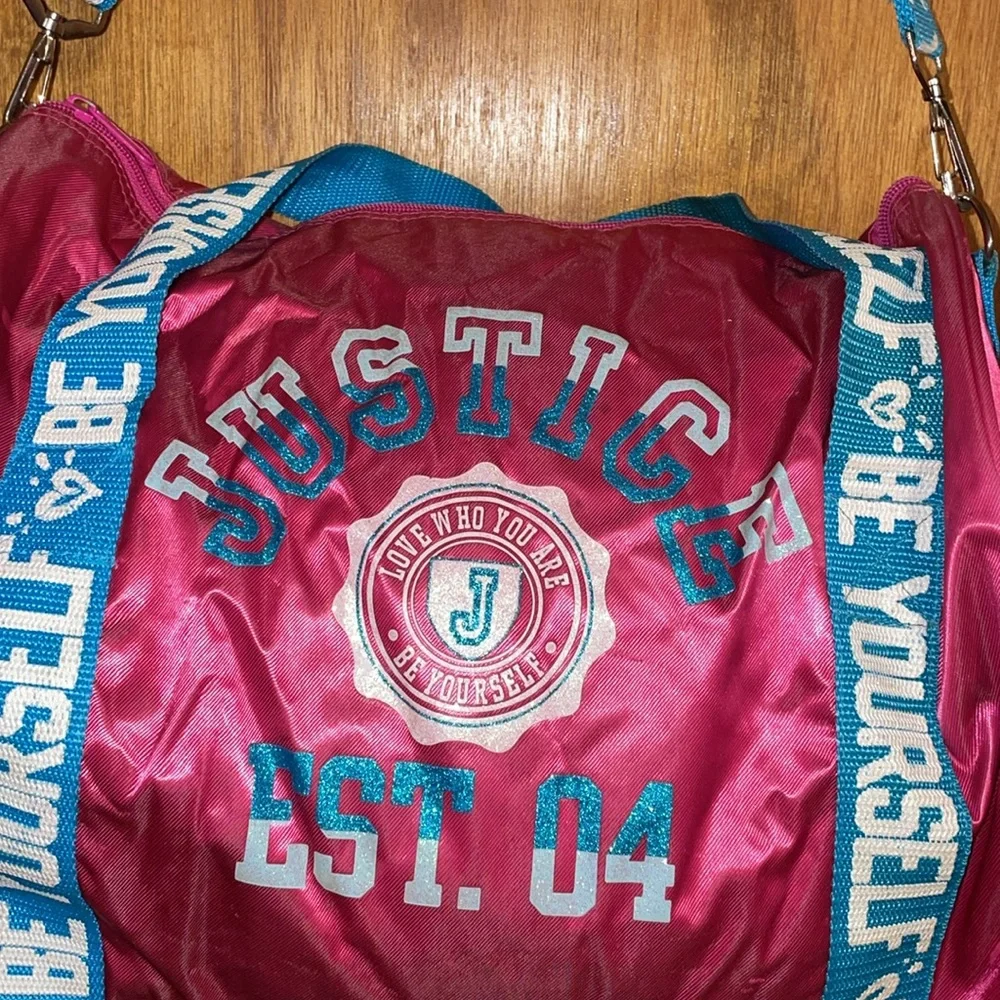 •JUSTICE•DARK PINK/BLUE 